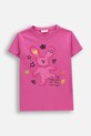 Dětské tričko Coccodrillo s elastanem růžová WC6143204RGK