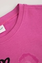 DÍVKA Dětské tričko Coccodrillo WC6143204RGK růžová