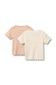 Wheat t-shirt dziecięcy bawełniany 2-pack 0132.178a.GOTS różowy SS26