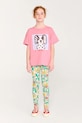 Bobo Choses t-shirt bawełniany dziecięcy Van Dog T-shirt różowy 126AC158