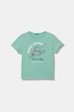 United Colors of Benetton t-shirt παιδικό βαμβακερό πράσινο 3096C10SG.G.Stagionale