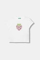 United Colors of Benetton majica za djecu od pamuka bijela 3I1XC10S6.G.Stagionale