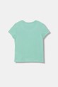 United Colors of Benetton majica za djecu od pamuka 3I1XC10S6.G.Stagionale tirkizna SS26