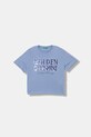 United Colors of Benetton tričko detské bavlnené modrá 3I1XC10SF.G.Stagionale