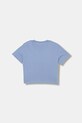 United Colors of Benetton tričko detské bavlnené 3I1XC10SF.G.Stagionale modrá SS26