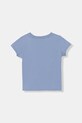 United Colors of Benetton detské bavlnené tričko 3I1XG10LU.P.Stagionale modrá SS26