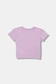 United Colors of Benetton T-shirt παιδικό βαμβακερό 3I1XG10M7.P.Stagionale μωβ SS26