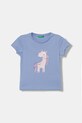 United Colors of Benetton T-shirt Παιδικό βαμβακερό μπλε 3I1XG10M8.P.Stagionale