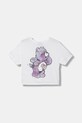 United Colors of Benetton tričko detské bavlnené 3I1XC10SM.G.Stagionale biela SS26