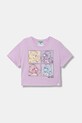 United Colors of Benetton tričko detské bavlnené fialová 3I1XC10SM.G.Stagionale