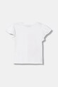 United Colors of Benetton tričko detské bavlnené 3I1XG10MC.P.Stagionale biela SS26