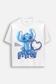 Coccodrillo tričko dětské bavlněné s elastanem bílá WC6143218LGD