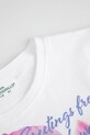 Κοριτσίστικα Coccodrillo t-shirt παιδικό με βαμβάκι WC6143203VGB λευκό