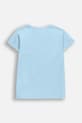 Coccodrillo kratka majica otroška bombažna WC6143201QGK modra SS26