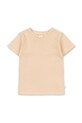 Konges Sløjd kratka majica otroška bombažna MINNIE TEE GOTS bež KS105485.PPY2