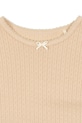 Deklice Konges Sløjd kratka majica otroška bombažna MINNIE TEE GOTS KS105485.PPY2 bež