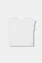 United Colors of Benetton tričko dětské bavlněné 3I1XC10U0.G.seasonal bílá SS26