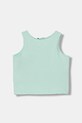 United Colors of Benetton top pentru copii, din bumbac 3I1XGH016.P.seasonal turcoaz SS26