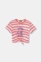United Colors of Benetton tričko dětské bavlněné růžová 3P0UG10N7.P.seasonal