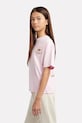 New Balance t-shirt παιδικός βαμβακερός YT6124R8 ροζ