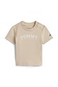 Tommy Hilfiger t-shirt niemowlęcy aplikacja beżowy KN0KN02146.PPY2