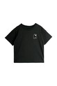 Mini Rodini t-shirt bawełniany dziecięcy Panther 11000340 czarny SS26