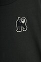 Mini Rodini t-shirt bawełniany dziecięcy Panther czarny 11000340