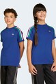 adidas Originals t-shirt bawełniany dziecięcy aplikacja niebieski KC9515