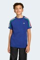 adidas Originals t-shirt bawełniany dziecięcy niebieski KC9515