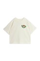 Mini Rodini t-shirt bawełniany dziecięcy E.T. aplikacja biały 25820102