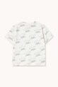 Chłopiec Tinycottons t-shirt bawełniany dziecięcy TINY & TINY KNITTED TEE SS26.008 biały