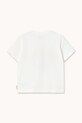 Chłopiec Tinycottons t-shirt bawełniany dziecięcy TINY HAT GRAPHIC TEE SS26.036 biały