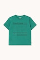 Tinycottons t-shirt bawełniany dziecięcy PONDLANE GRAPHIC TEE SS26.045 zielony SS26