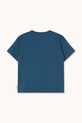 Chłopiec Tinycottons t-shirt bawełniany dziecięcy SWAN GRAPHIC TEE SS26.058 granatowy