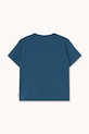 Chłopiec Tinycottons t-shirt bawełniany dziecięcy SWAN GRAPHIC TEE SS26.058 granatowy
