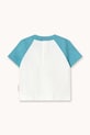 Tinycottons t-shirt bawełniany niemowlęcy TINY&TINY GRAPHIC BABY TEE SS26.066 biały SS26