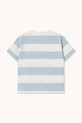 Chłopiec Tinycottons t-shirt bawełniany dziecięcy STRIPES KNIT TEE SS26.077 niebieski