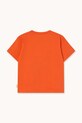 Tinycottons t-shirt bawełniany dziecięcy YELLOW DOG GRAPHIC TEE SS26.085 pomarańczowy SS26