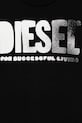 Chłopiec Diesel t-shirt bawełniany dziecięcy THIDE OVER T-SHIRT J02587.0GRAI czarny