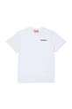 Diesel t-shirt dziecięcy UTRIM UW T-SHIRT nadruk biały J02691.KYATR