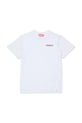Diesel t-shirt dziecięcy UTRIM UW T-SHIRT nadruk biały J02691.KYATR