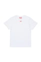 Diesel t-shirt bawełniany dziecięcy TJUSTR7 T-SHIRT bawełna biały J02770.0CATM