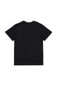Diesel t-shirt bawełniany dziecięcy TADJUSTMET T-SHIRT J02771.0CATM czarny SS26