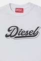 Chłopiec Diesel t-shirt bawełniany dziecięcy TCORS OVER T-SHIRT J02869.KYA1M biały
