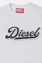 Chłopiec Diesel t-shirt bawełniany dziecięcy TCORS OVER T-SHIRT J02869.KYA1M biały