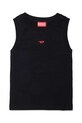 Diesel t-shirt bawełniany dziecięcy MTIARDY T-SHIRTS nadruk czarny J02741.00YI9