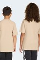 Dječaci adidas Originals majica za djecu od pamuka KE2874 bež
