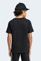 adidas t-shirt bawełniany dziecięcy KA0544 czarny