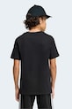 adidas t-shirt bawełniany dziecięcy KA0544 czarny