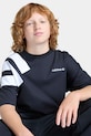 Детска памучна тениска adidas Originals KC8535 черен